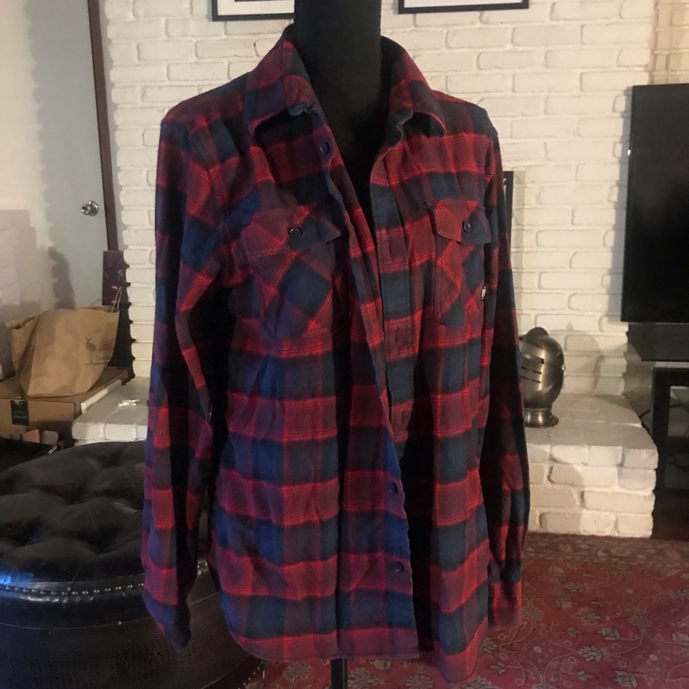 Men’s flannel.